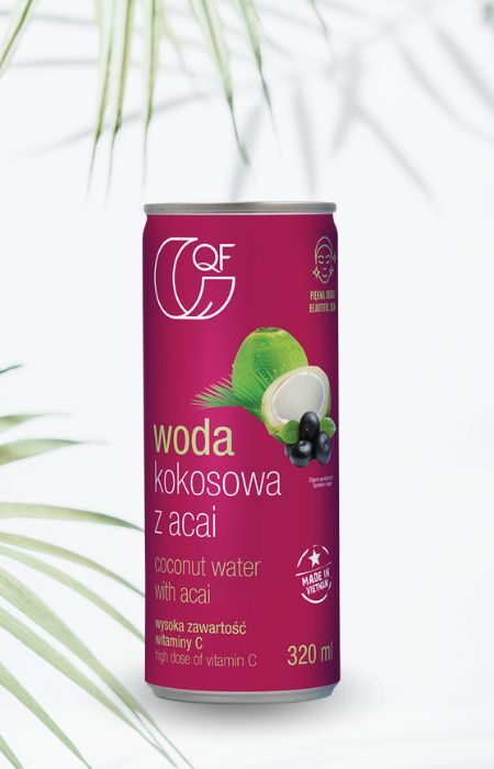Woda kokosowa QF Quality Food