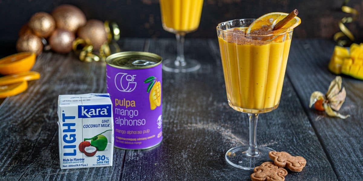 Świąteczne smoothie z mango i korzenną nutą QF Quality Food