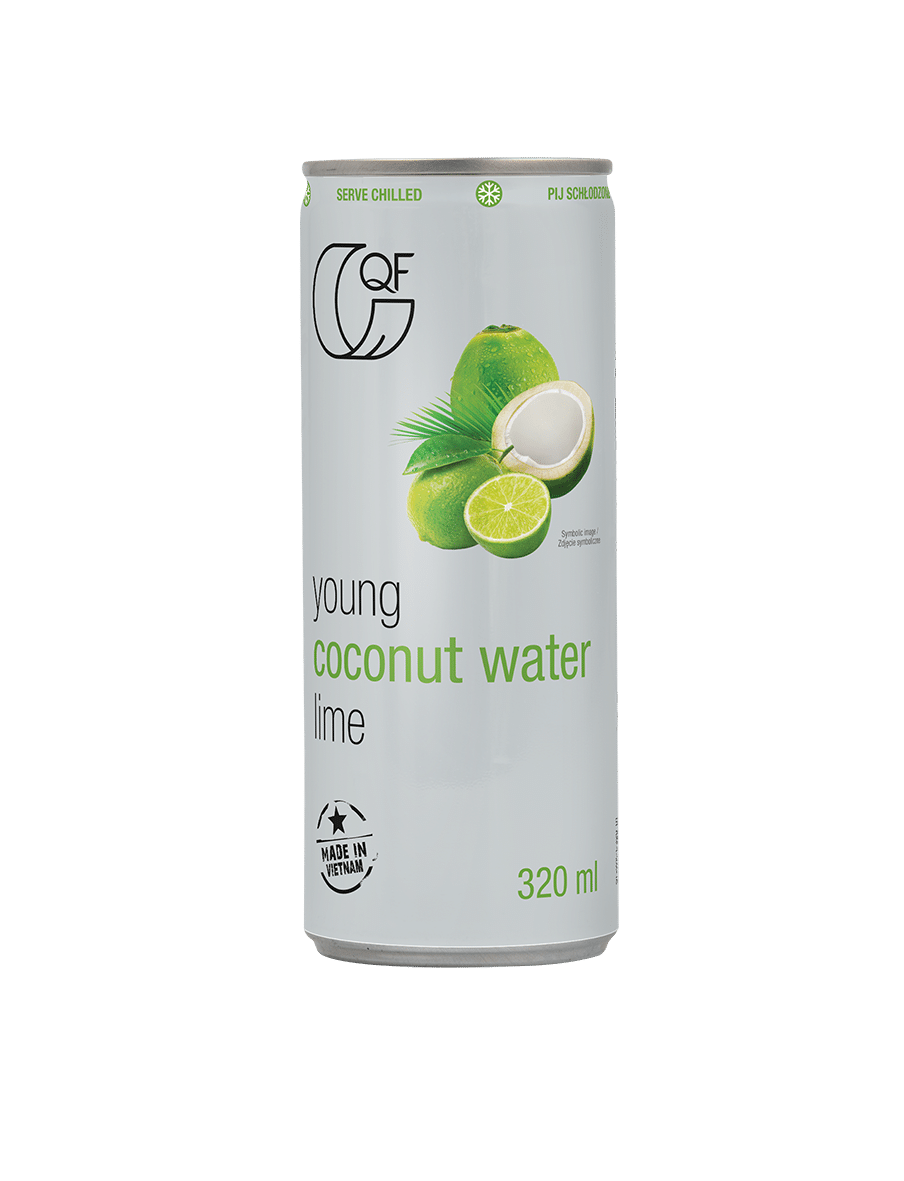 Woda kokosowa z sokiem z limonki 320 ml
