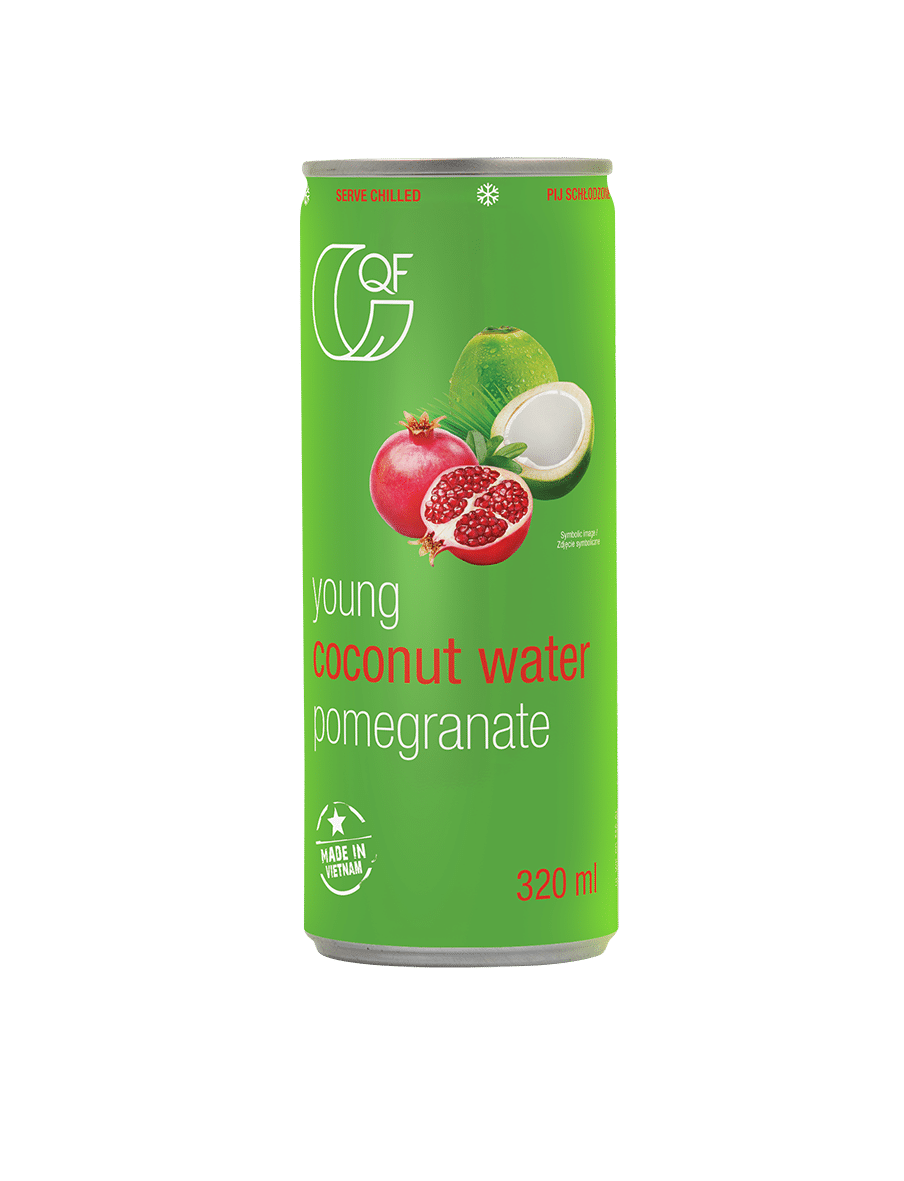 Woda kokosowa z sokiem z granatu 320 ml