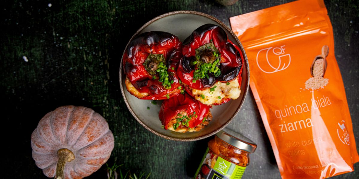 Papryka faszerowna quinoą QF
